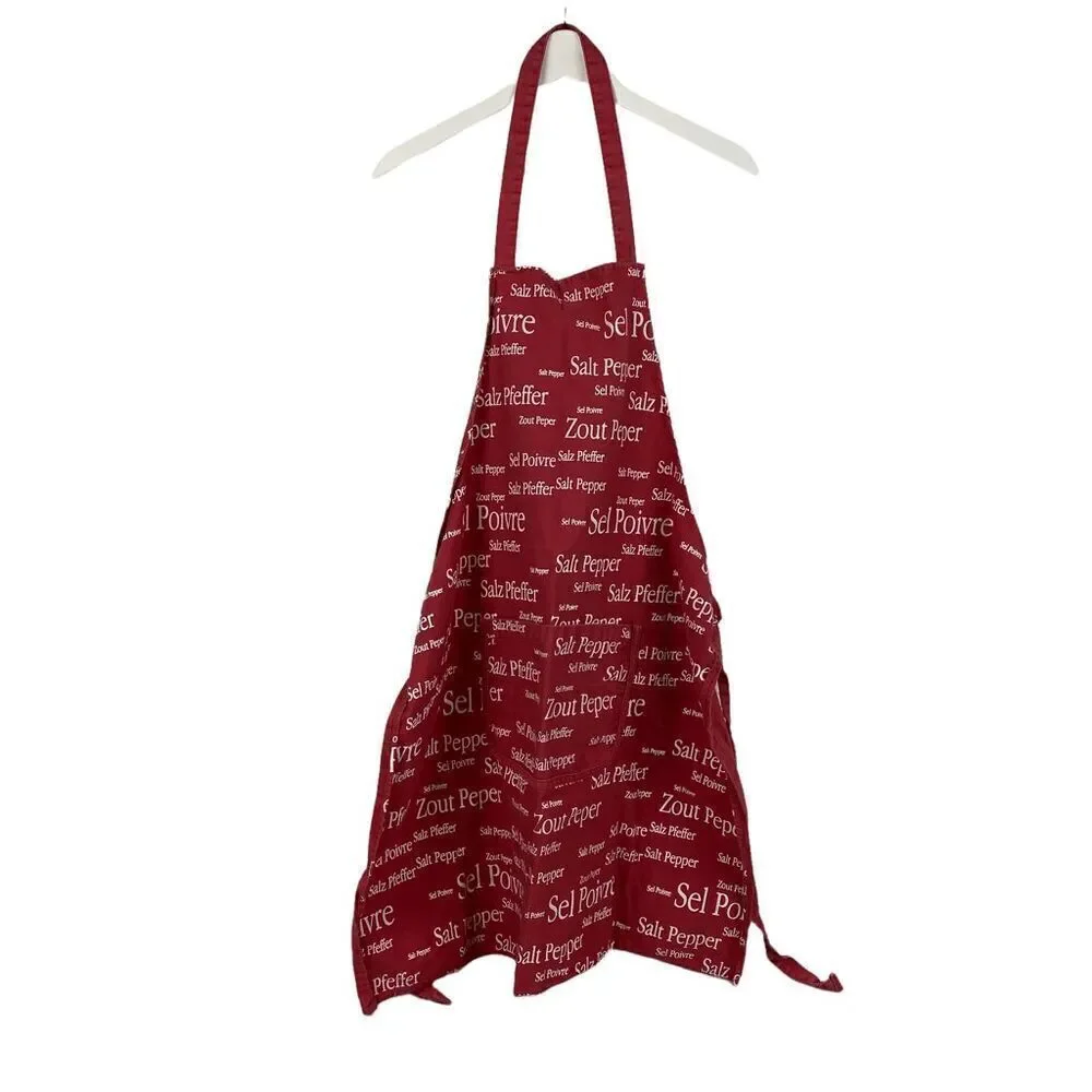 Winkler Salt & Pepper Red Apron